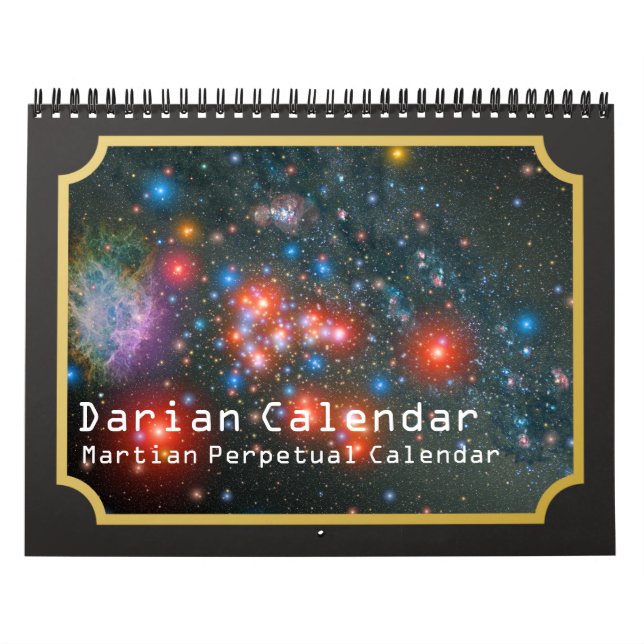 Calendario de Darian: Calendario perpetuo marciano (Tapa)