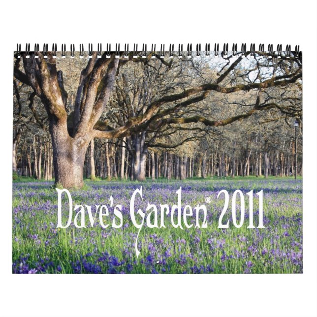 Calendario de DavesGarden.com 2011 (Tapa)