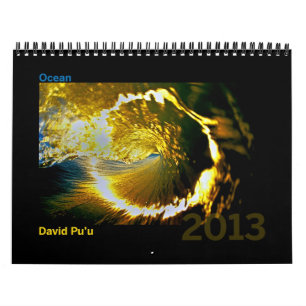 Calendario de David Pu'u 2013: Océano