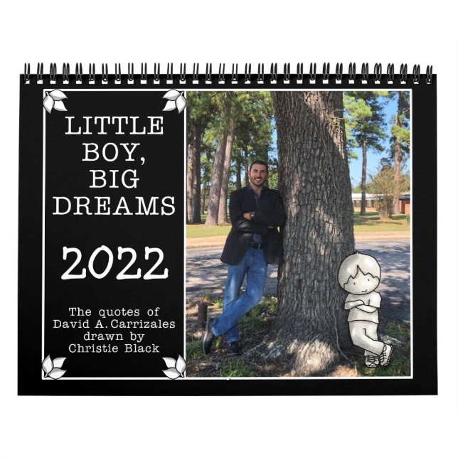 Calendario de David y Little Boy 2022 (Tapa)
