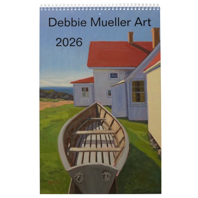 Calendario de Debbie Mueller Art 2026 (Tapa)
