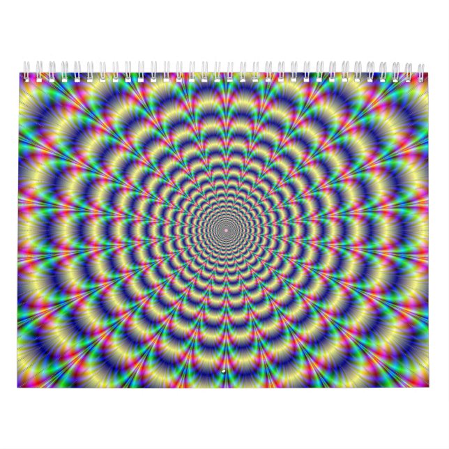 Calendario de desafío óptico (Tapa)