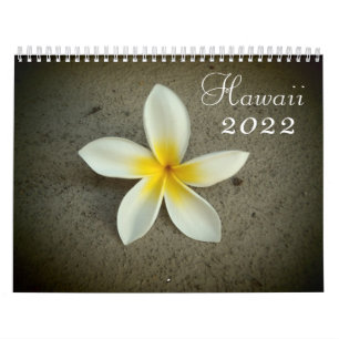 Calendario de destino escénico de Hawaii 2022