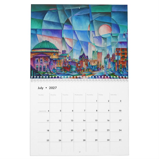 Calendario de Detroit de 2021de Timothy Orikri (Jul 2027)
