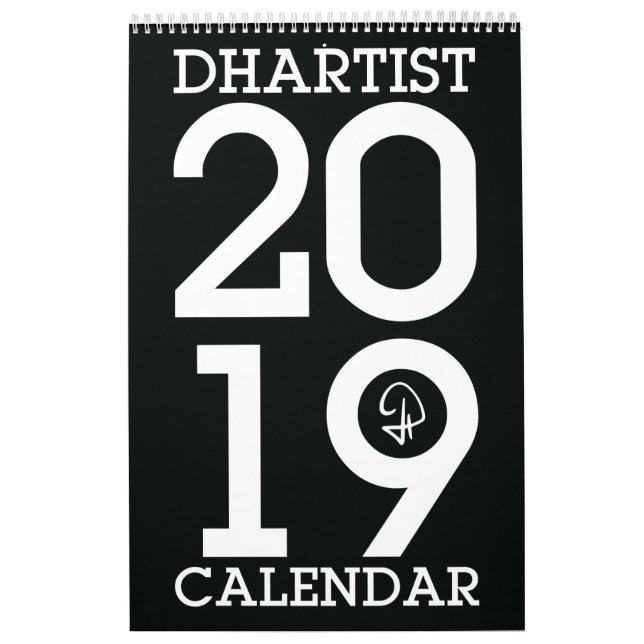 Calendario de DHARTIST - 2019 (Tapa)