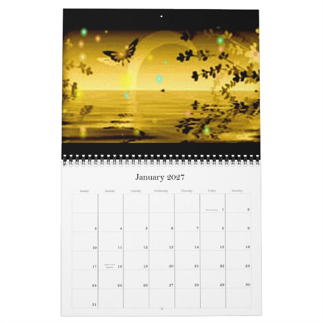 Calendario de días mágicos 2009 (Jan 2027)