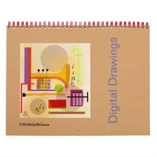 Calendario de dibujo digital Julie Richman