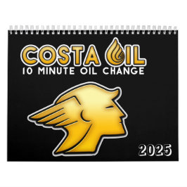 Calendario de diseño final de Costa Oil 2025