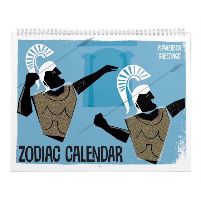 Calendario de diseños de zodiaco (Tapa)