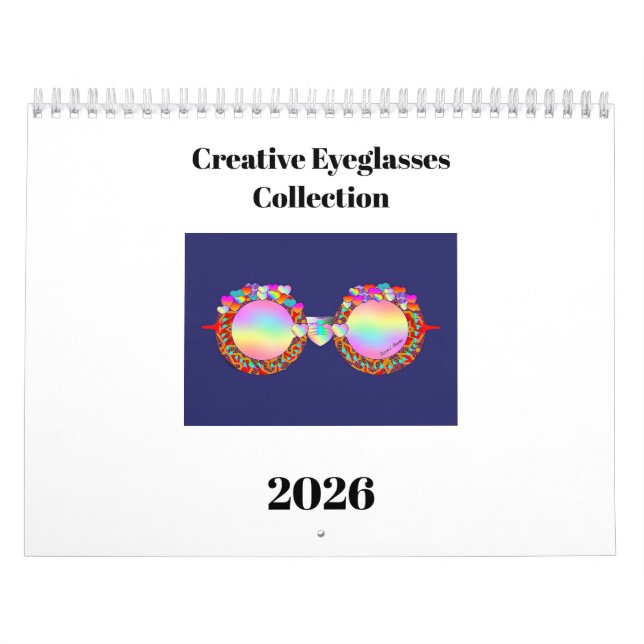 Calendario de diversión de colección de anteojos c (Tapa)