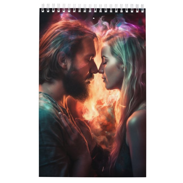 Calendario de dos llamas (Reverso)