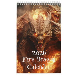 Calendario de dragones de fuego, calendario de dra