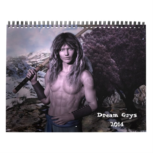 Calendario de Dream boys Fantasy 2014 (Tapa)