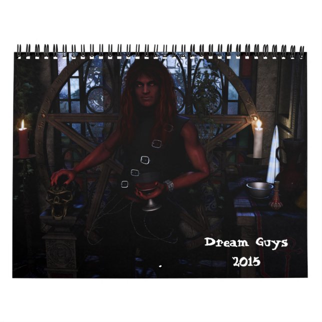 Calendario de Dream boys Fantasy 2015 (Tapa)