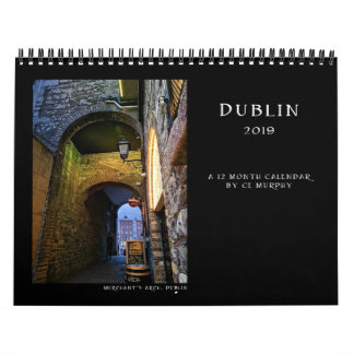 Calendario de Dublín Irlanda 2019