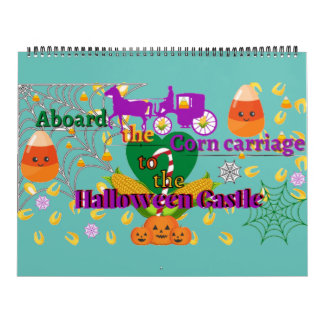 Calendario de dulces de Halloween.