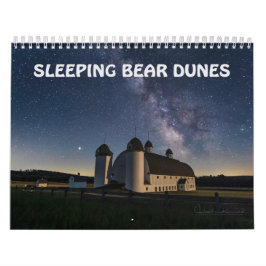 Calendario de dunas de oso durmiente