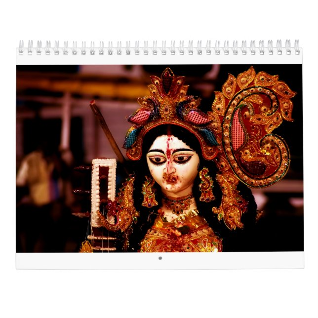 Calendario de Durga Puja (Reverso)