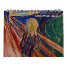 Calendario de Edvard Munch.