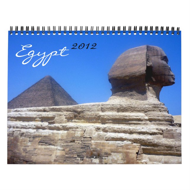 calendario de Egipto 2012 (Tapa)