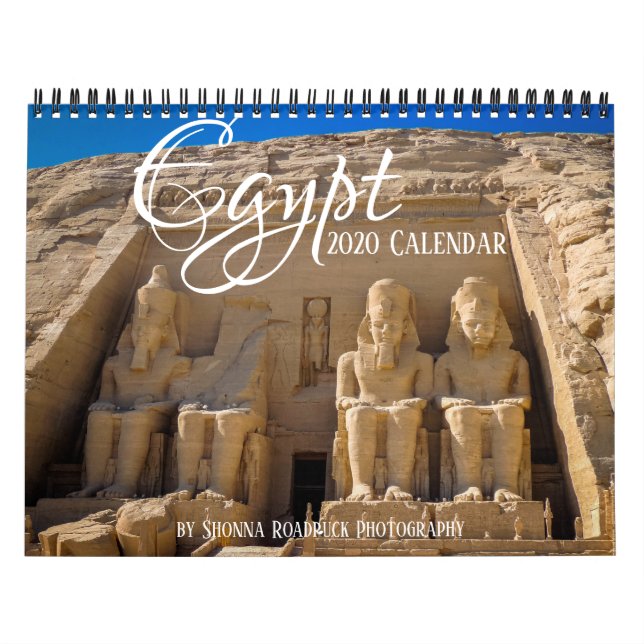 Calendario de Egipto 2020 por Shonna Roadruck Phot (Tapa)
