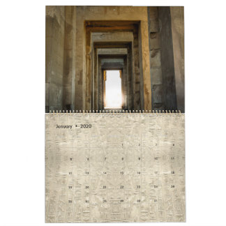 Calendario de Egipto 2020 por Shonna Roadruck Phot