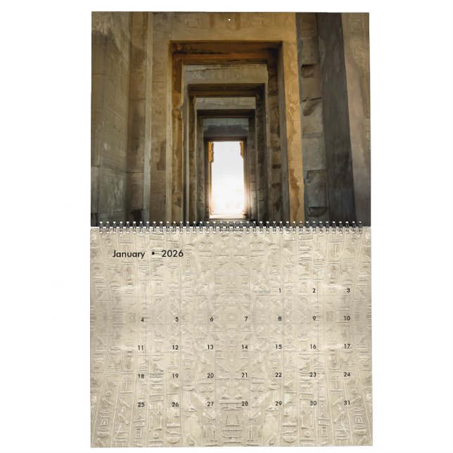 Calendario de Egipto 2020 por Shonna Roadruck Phot (Jan 2026)