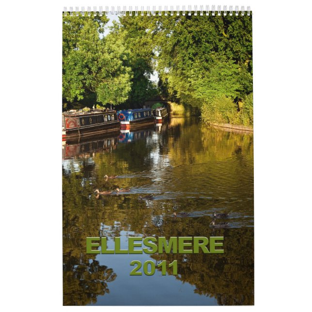 Calendario de Ellesmere Shropshire (Tapa)