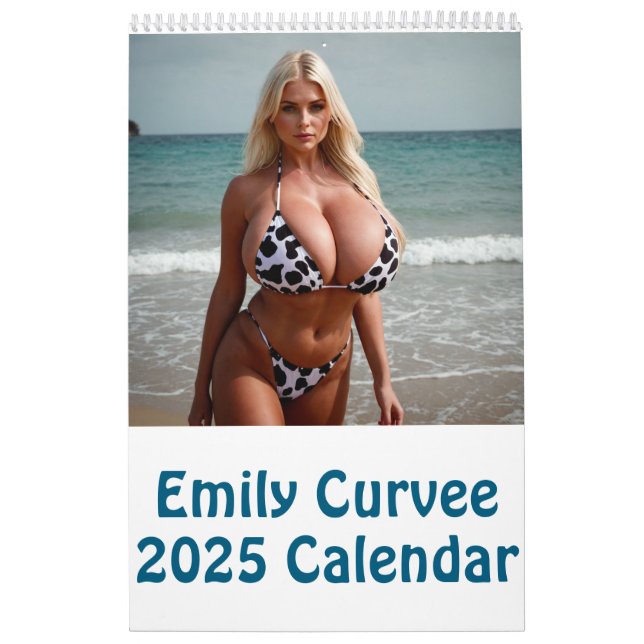 Calendario de Emily Curvee 2025 (Tapa)