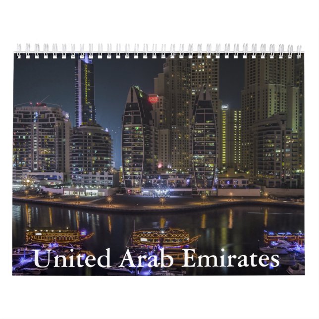 Calendario de Emiratos Árabes Unidos (Tapa)