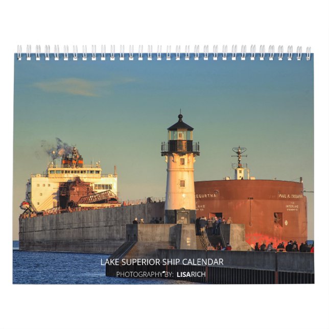Calendario de envío superior del lago (Tapa)