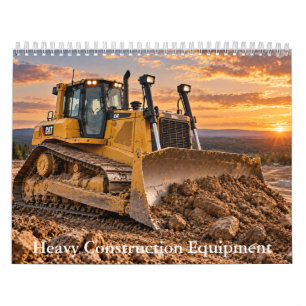 Calendario de Equipo de Construcción Pesada