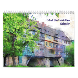 Calendario de Erfurt – Lugares emblemáticos y ciud
