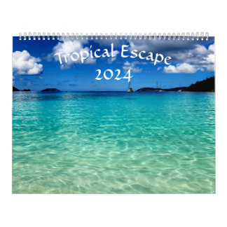 Calendario de escape tropical 2024