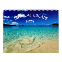 Calendario de escape tropical 2025