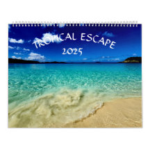 Calendario de escape tropical 2025