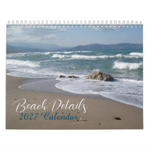 Calendario de escenas de playa 2026