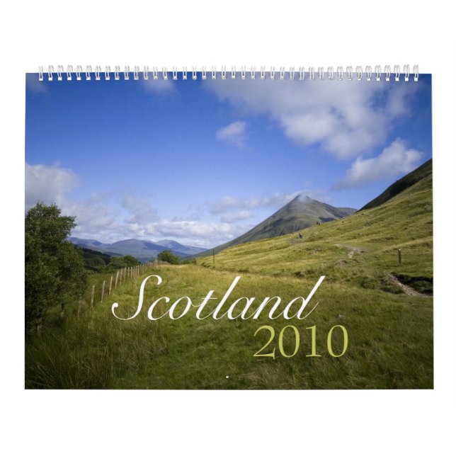 Calendario de Escocia 2010 (Tapa)