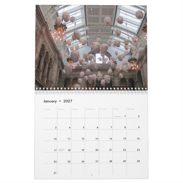 Calendario de Escocia 2015 (Jan 2027)