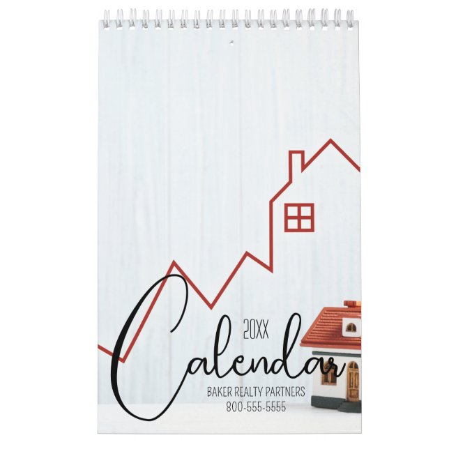 Calendario de escritorio de marca (Tapa)