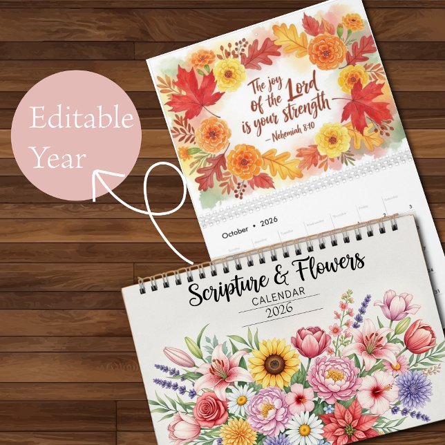 Calendario de Escrituras Florales (Subido por el creador)