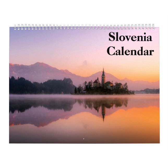 Calendario de Eslovenia 2025 (Tapa)