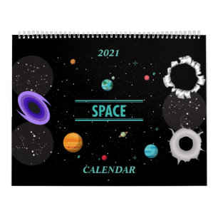 Calendario de espacio