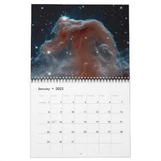Calendario de espacio