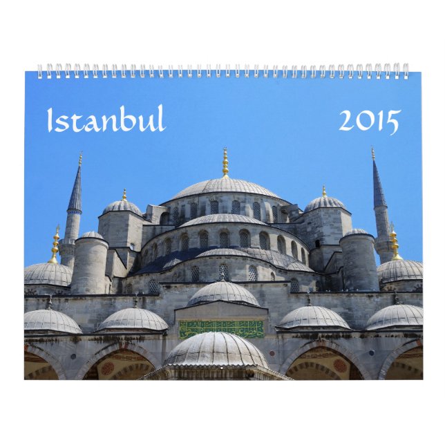 Calendario de Estambul 2015 (Tapa)