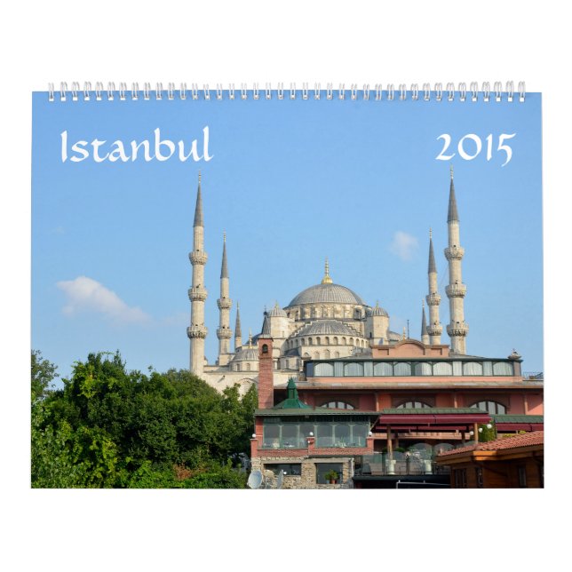 Calendario de Estambul 2015 (Tapa)