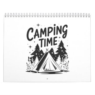 Calendario de estilo de vida de aventura