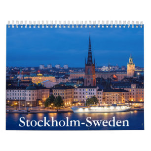 Calendario de Estocolmo-Suecia