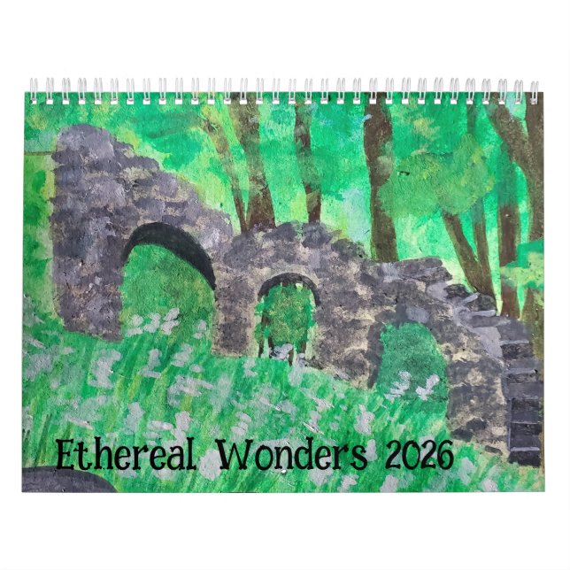 Calendario de Ethereal Wonders 2026 (Tapa)