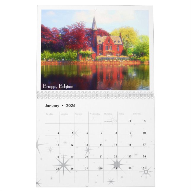 Calendario de Europa (Jan 2026)